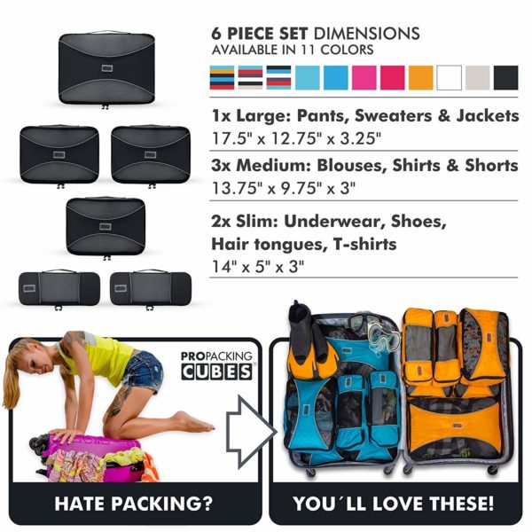 Pro Packing Cubes