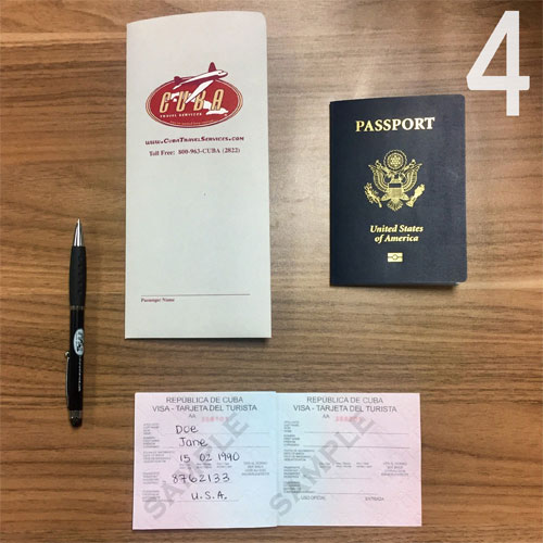 cuban visa & passport